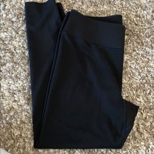 XL black leggings
